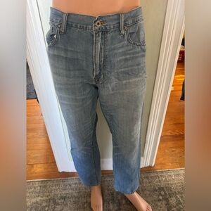 Lucky Brand Relaxed Straight-Leg Light Blue Jeans